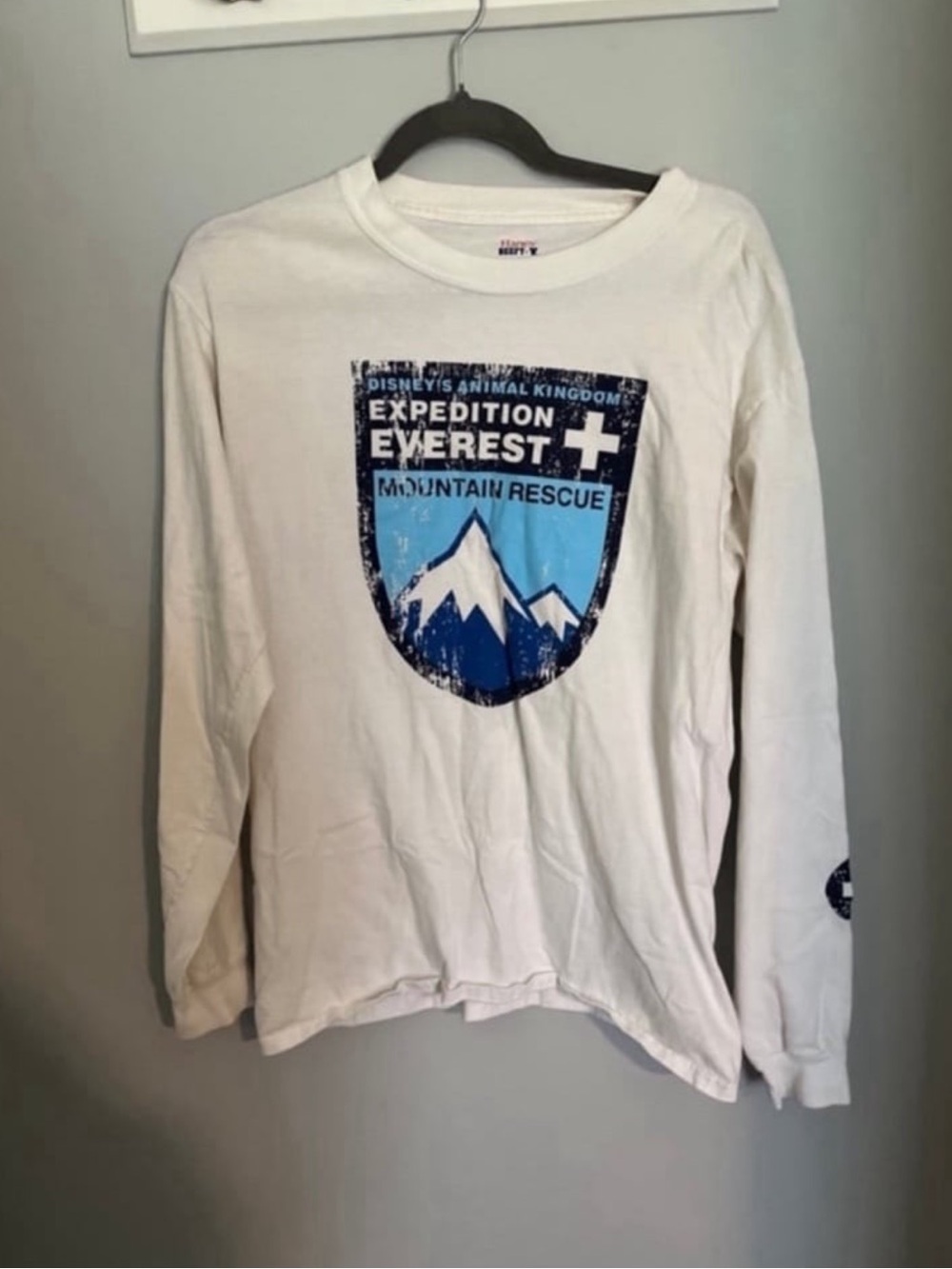 Disney’s Expedition Everest White Long Sleeve Tee